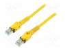 Patch cord; S/FTP; 6a; ; Cu; PUR; ; 7,5; 27AWG