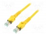 Patch cord; S/FTP; 6a; ; Cu; PUR; ; 15; 27AWG