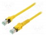 Patch cord; S/FTP; 6a; ; Cu; PUR; ; 7,5; 27AWG