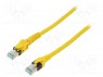 Patch cord; S/FTP; 6a; ; Cu; PUR; ; 10; 27AWG