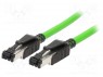 Patch cord; SF/UTP; 5; ; Cu; ; ; 1,5; 22AWG