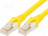 Patch cord; SF/UTP; 5e; ; Cu; PUR LSZH; ; 0,2; 26AWG