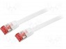 Patch cord; U/FTP; 6; ; CCS; ; ; 0,25; 32AWG