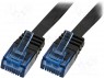 Patch cord; U/UTP; 6; ; Cu; ; ; 0,25; 32AWG