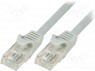 Patch cord; U/UTP; 5e; ; CCA; ; ; 0,25; 26AWG