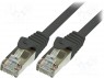 Patch cord; SF/UTP; 5e; ; CCA; ; ; 0,25; 26AWG