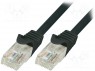 Patch cord; U/UTP; 5e; ; CCA; ; ; 0,25; 26AWG