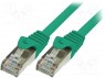 Patch cord; SF/UTP; 5e; ; CCA; ; ; 0,25; 26AWG