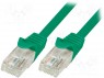 Patch cord; U/UTP; 5e; ; CCA; ; ; 0,25; 26AWG