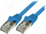 Patch cord; SF/UTP; 5e; ; CCA; ; ; 0,25; 26AWG