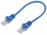 Patch cord; U/UTP; 5e; ; CCA; ; ; 0,25; 26AWG