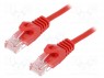 Patch cord; U/UTP; 5e; ; CCA; ; ; 1,5; 26AWG