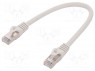 Patch cord; F/UTP; 6; ; CCA; ; ; 0,25; 26AWG