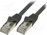 Patch cord; F/UTP; 6; ; CCA; ; ; 0,25; 26AWG