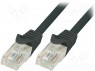 Patch cord; U/UTP; 6; ; CCA; ; ; 0,25; 24AWG