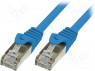 Patch cord; F/UTP; 6; ; CCA; ; ; 0,25; 26AWG