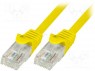 Patch cord; U/UTP; 6; ; CCA; ; ; 0,25; 24AWG