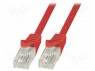 Patch cord; U/UTP; 6; ; CCA; ; ; 1,5; 24AWG