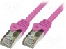 Patch cord; F/UTP; 6; ; CCA; ; ; 7,5; 26AWG