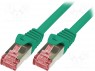 Patch cord; S/FTP; 6; ; Cu; LSZH; ; 0,25; 27AWG