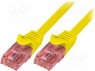 Patch cord; U/UTP; 6; ; Cu; LSZH; ; 0,25; 26AWG