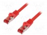 Patch cord; S/FTP; 6; ; Cu; LSZH; ; 1,5; 27AWG