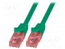 Patch cord; U/UTP; 6; ; Cu; LSZH; ; 1,5;  RJ45