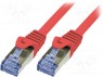 Patch cord; S/FTP; 6a; ; Cu; LSZH; ; 0,25; 26AWG