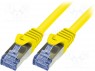 Patch cord; S/FTP; 6a; ; Cu; LSZH; ; 0,25; 26AWG