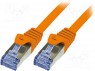 Patch cord; S/FTP; 6a; ; Cu; LSZH; ; 0,25; 26AWG