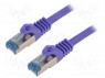 Patch cord; S/FTP; 6a; ; Cu; LSZH; ; 250; 27AWG