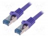 Patch cord; S/FTP; 6a; ; Cu; LSZH; ; 1; 27AWG