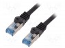 Patch cord; S/FTP; 6a; ; Cu; LSZH; ; 1,5; 27AWG