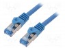 Patch cord; S/FTP; 6a; ; Cu; LSZH; ; 1,5; 27AWG