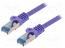 Patch cord; S/FTP; 6a; ; Cu; LSZH; ; 2; 27AWG