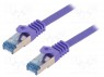 Patch cord; S/FTP; 6a; ; Cu; LSZH; ; 3; 27AWG