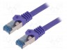 Patch cord; S/FTP; 6a; ; Cu; LSZH; ; 10; 27AWG