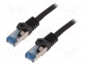 Patch cord; S/FTP; 6a; ; Cu; LSZH; ; 30; 27AWG