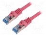 Patch cord; S/FTP; 6a; ; Cu; LSZH; ; 1; 26AWG