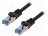 Patch cord; S/FTP; 6a; ; Cu; LSZH; ; 1,5; 26AWG