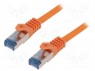 Patch cord; S/FTP; 6a; ; Cu; LSZH; ; 2; 26AWG