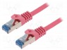 Patch cord; S/FTP; 6a; ; Cu; LSZH; ; 10; 26AWG