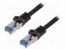 Patch cord; S/FTP; 6a; ; Cu; LSZH; ; 20; 26AWG