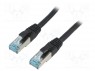 Patch cord; S/FTP; 6a; ; Cu; PUR; ; 10; 27AWG; IP20