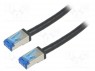 Patch cord; S/FTP; 6a; ; Cu; PE; ; 0,5; 26AWG