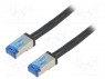 Patch cord; S/FTP; 6a; ; Cu; PE; ; 1; 26AWG