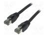 Patch cord; S/FTP; Cat 8.1; ; Cu; LSZH; ; 1,5; 26AWG