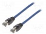 Patch cord; S/FTP; Cat 8.1; ; Cu; LSZH; ; 3; 26AWG