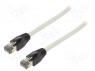 Patch cord; S/FTP; Cat 8.1; ; Cu; LSZH; ; 10; 26AWG