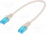 Patch cord; U/UTP; 5e; ; Cu; ; ; 0,25